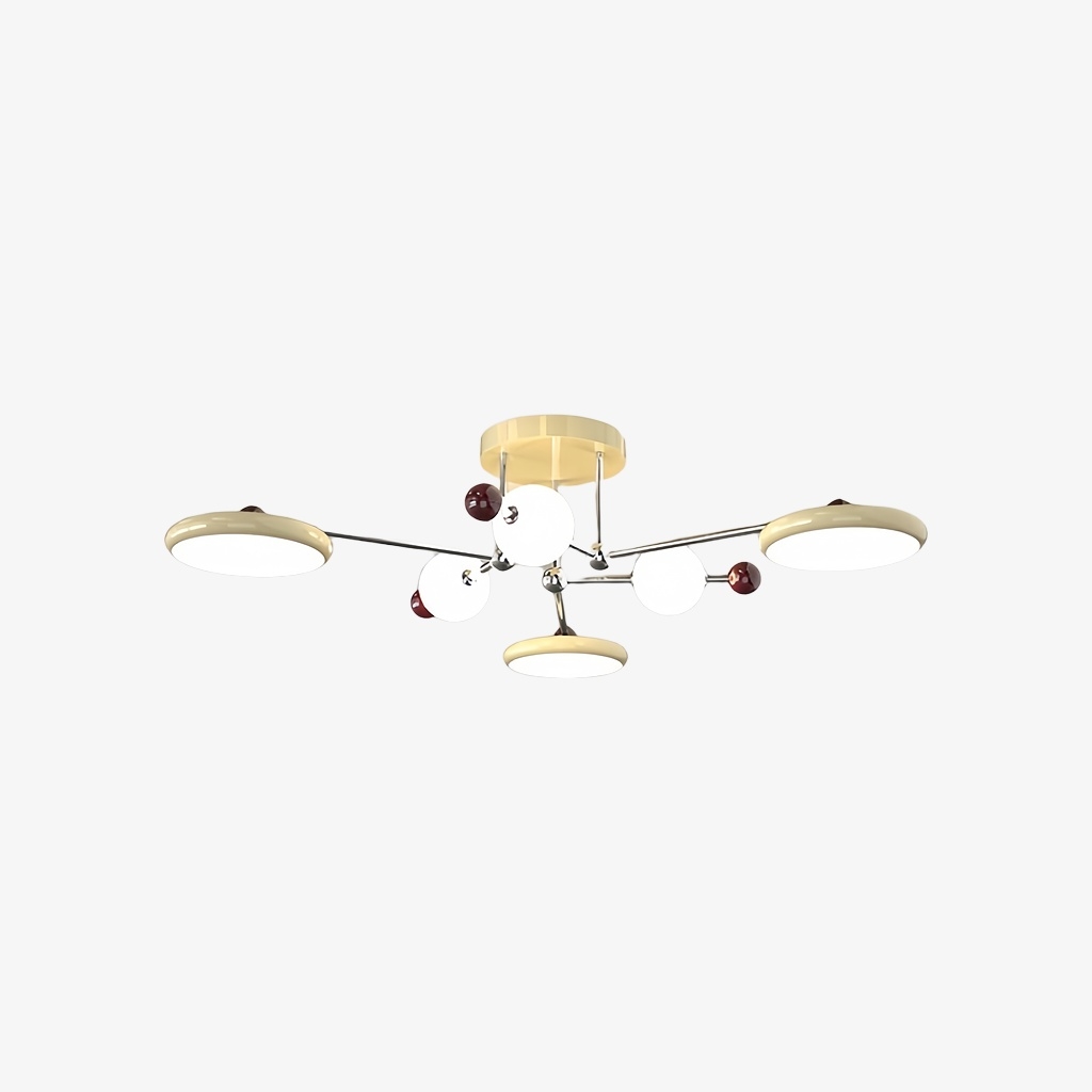 Bauhaus Style LED Ceiling Lamp - Branch Design for Living Room S390