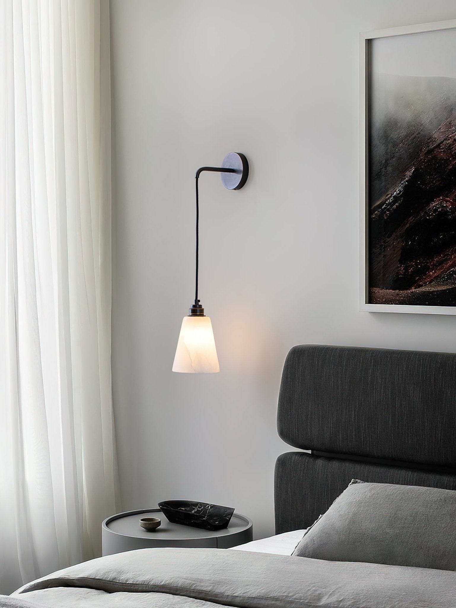 Droplet Alabaster Wall Lamp T1627