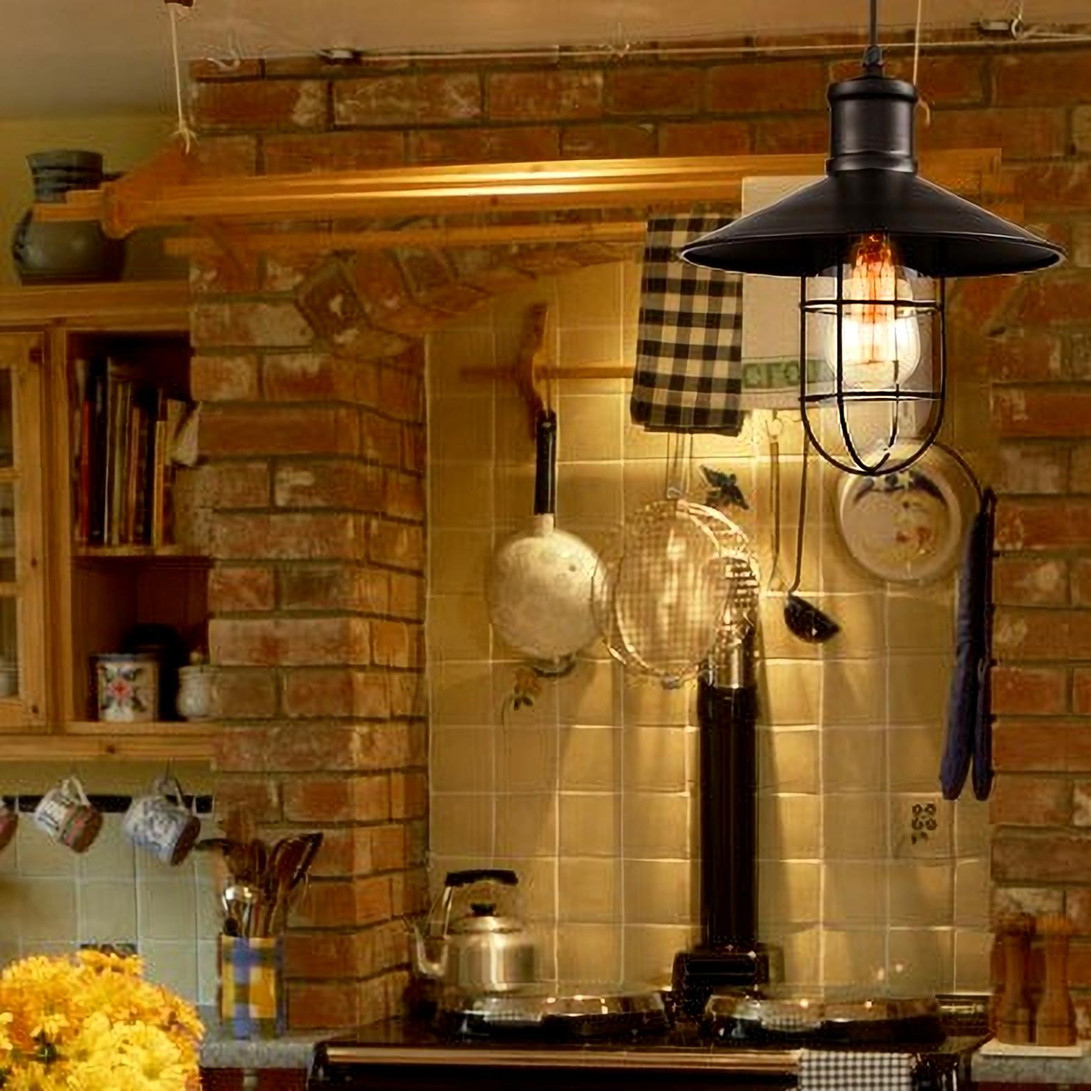REX Caged Hanging Lamp