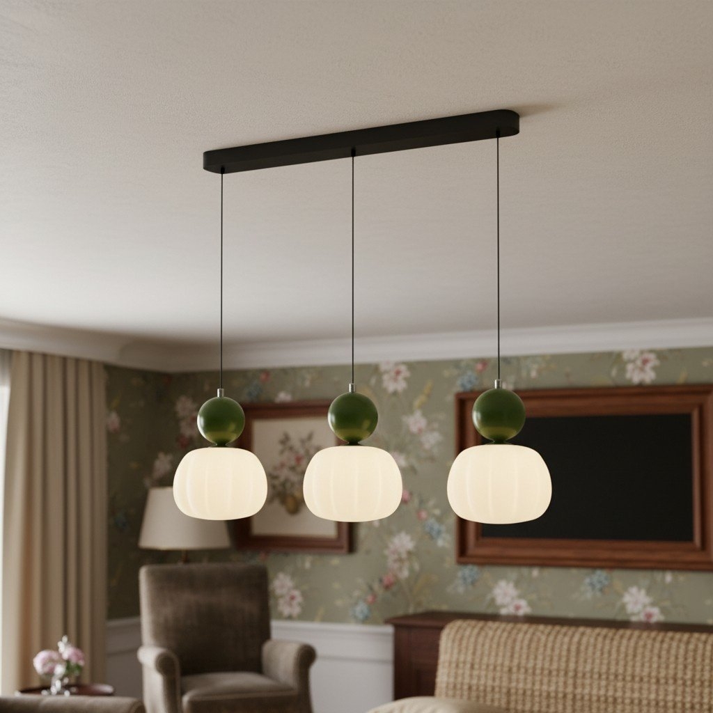 Ornavigo Modern Art Deco Pendant Light - Bauhaus Inspired Lighting for Kitchen Island T571