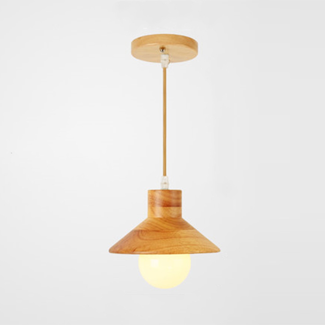 KOO Wooden Pendant Light