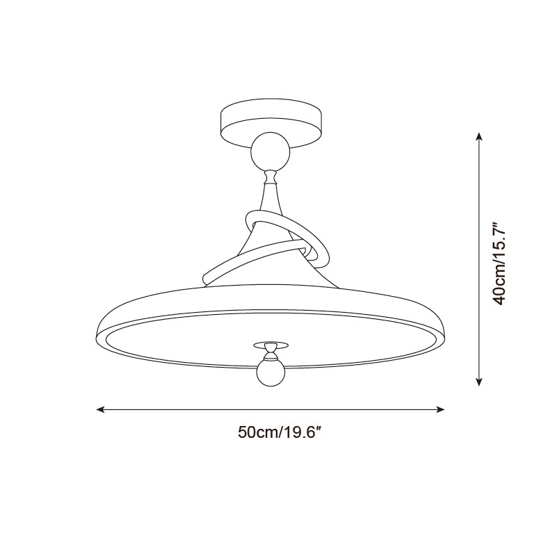 Kivra Ceiling Lamp T1366