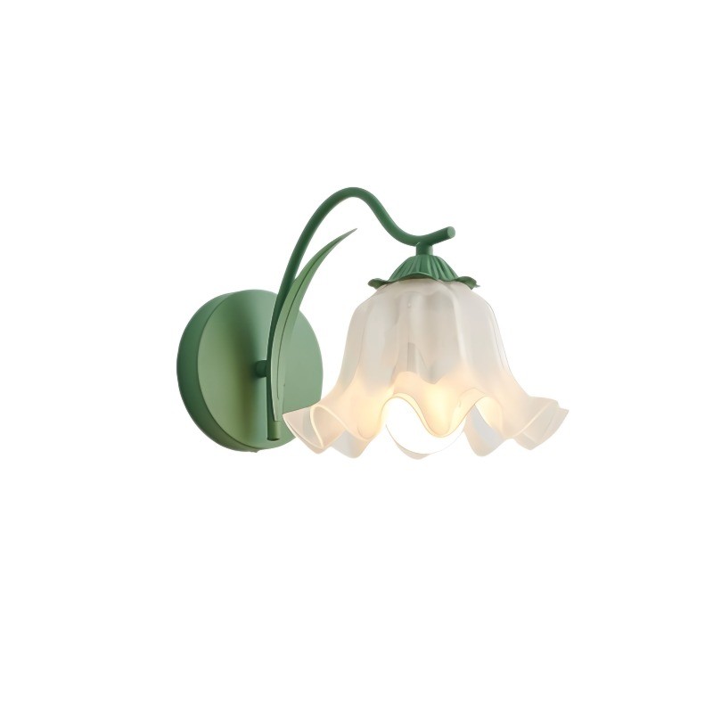 Lily of the Valley French Country Style Wall Lamp