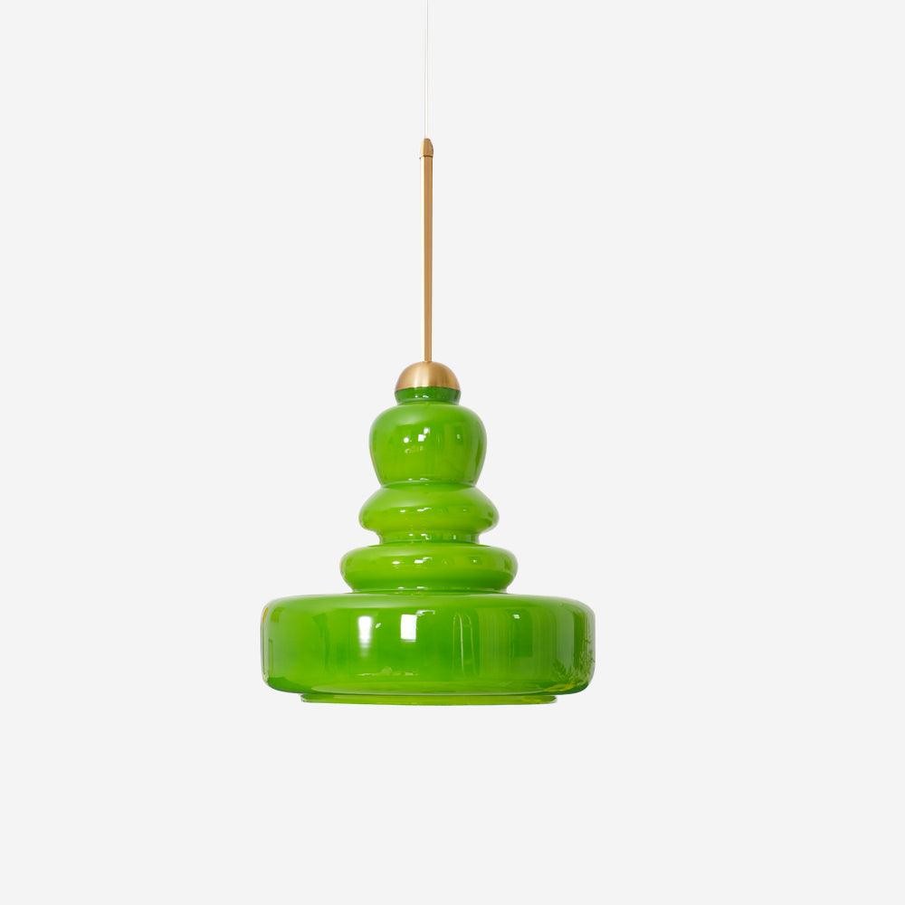 Mid Century Modern Gourd Glass Pendant Light M113