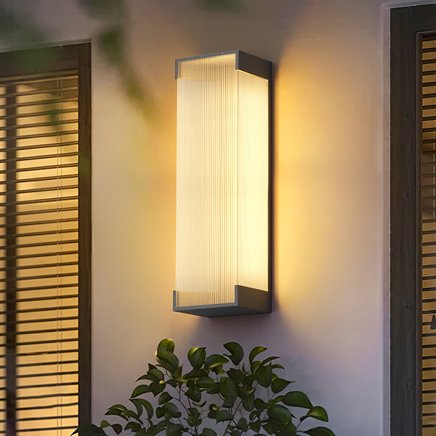 Rectangular Outdoor Wall Light M328