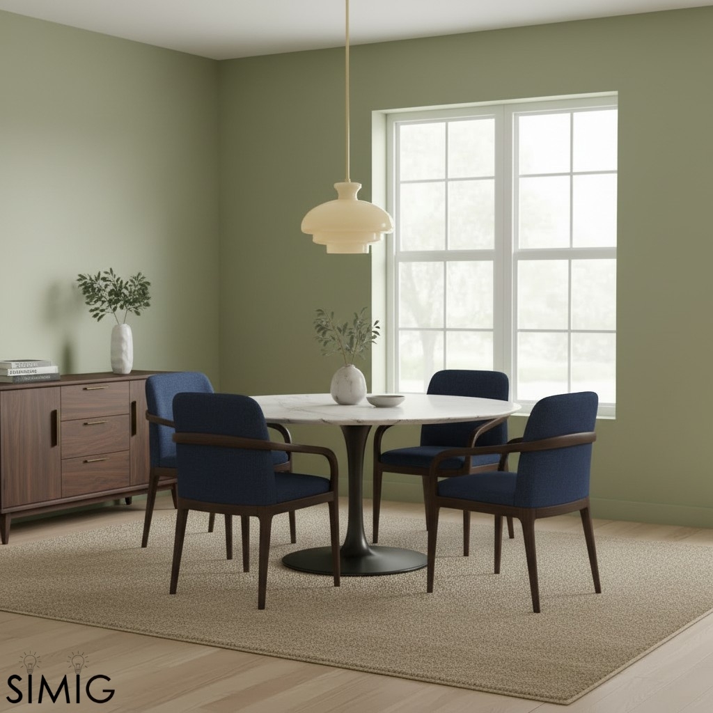 HaloVita Modern Metal and Glass Pendant Light - Elegant Lighting for Living Areas T575