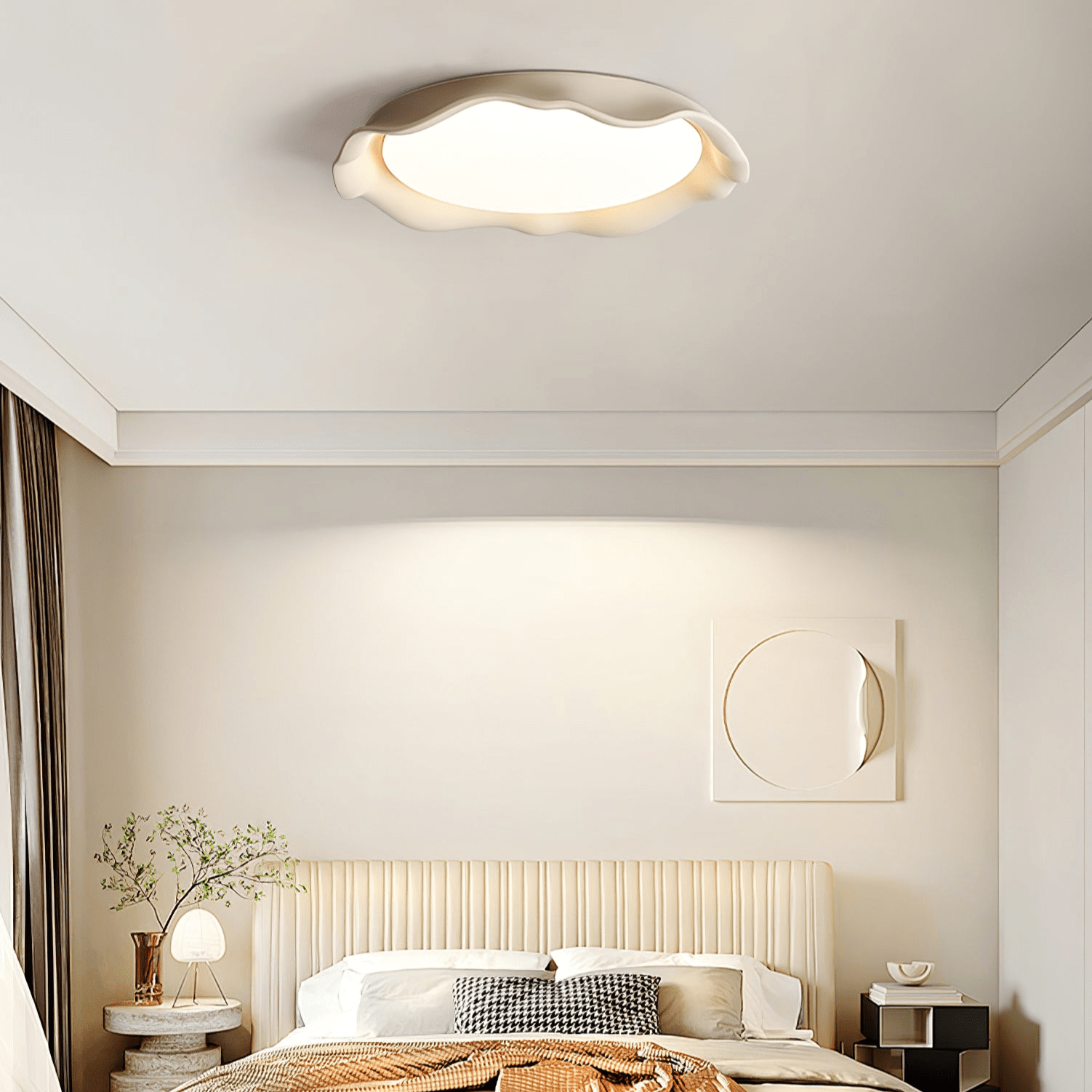 Aera Microcement Ceiling Light T1604