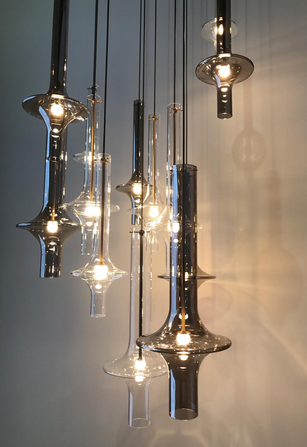 Modern Creative Glass Tube Pendant Lamp M02
