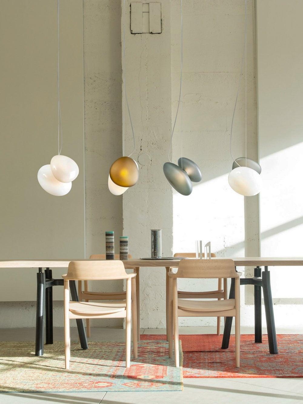 Translucent Frosted Glass Pendant Light M217