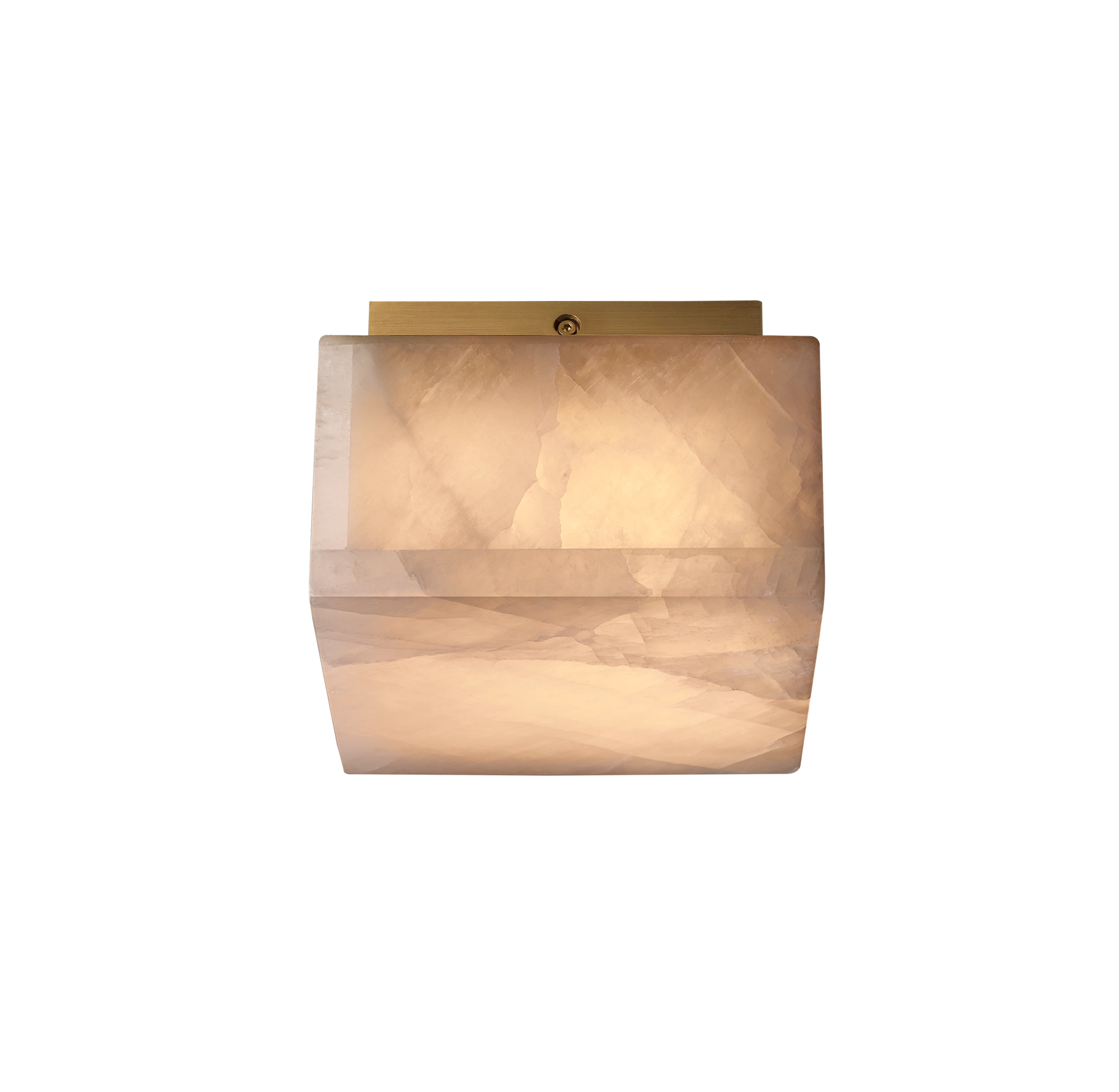 Rivage Alabaster Minimalist Ceiling Light T2172