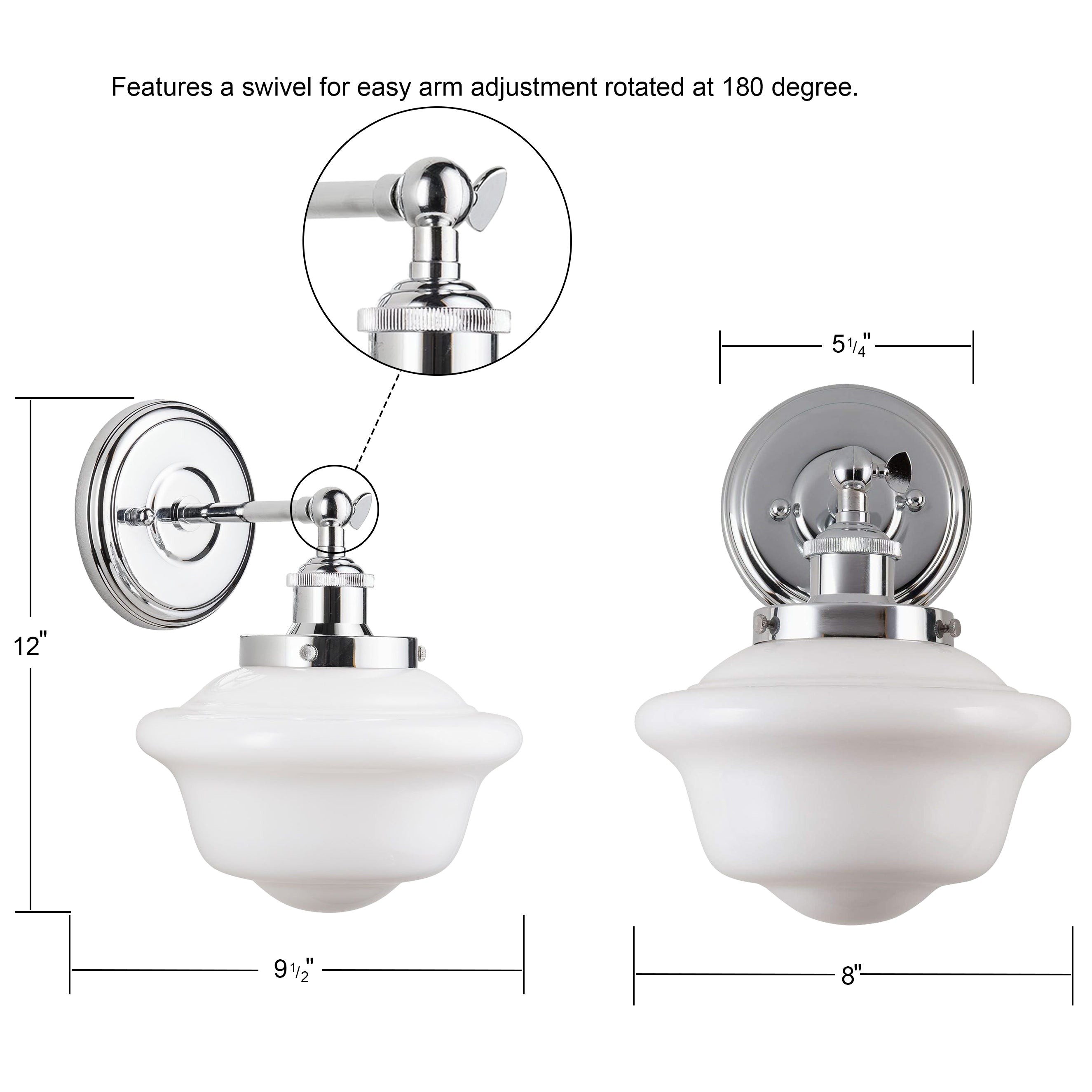 Lavagna Industrial Bathroom Vanity Light T130