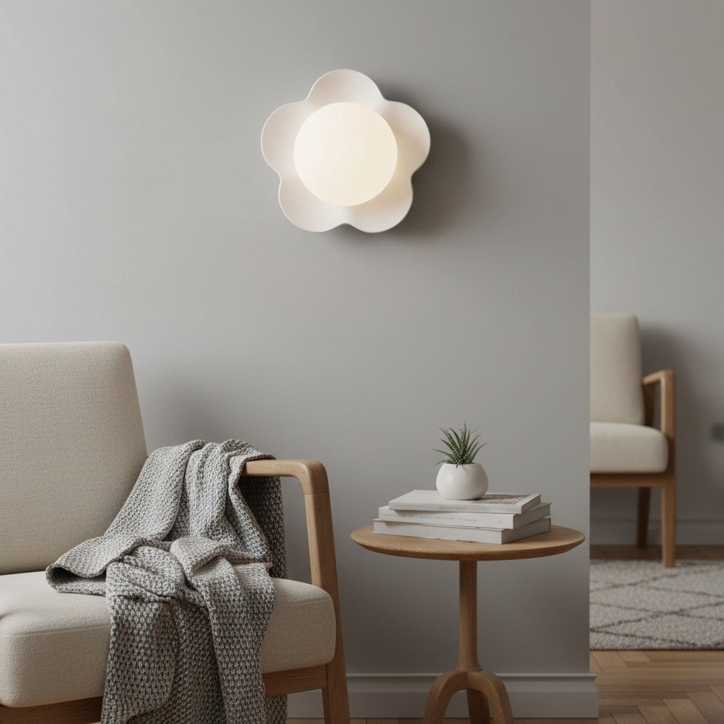 Florixa Blooming Flower Wall Lamp – Bedroom & Living Room T505