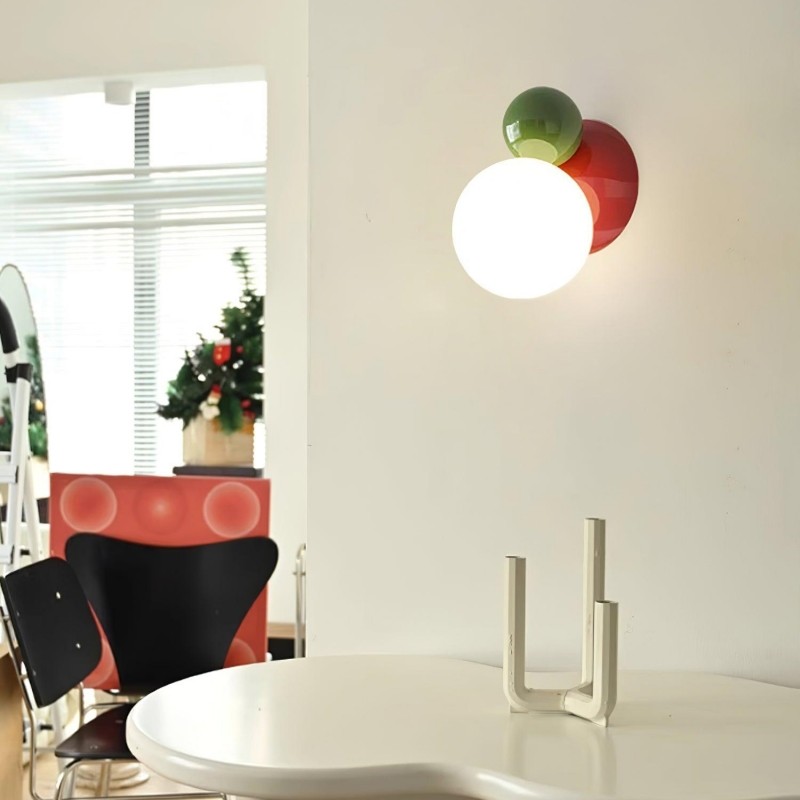 Macaron Globe Metal Wall Light Ceiling Light M124