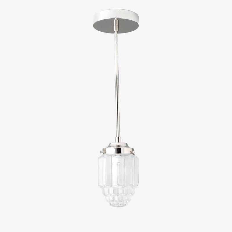 Tierlux Glass Pendant Light - Art Deco Globe Design T347