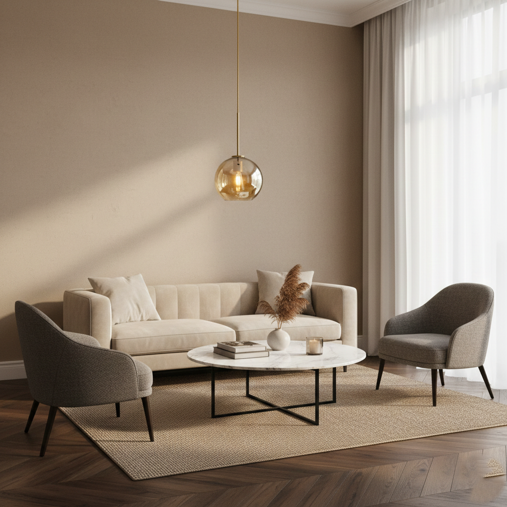 Solara Nordic Spherical Glass Pendant Light T2167