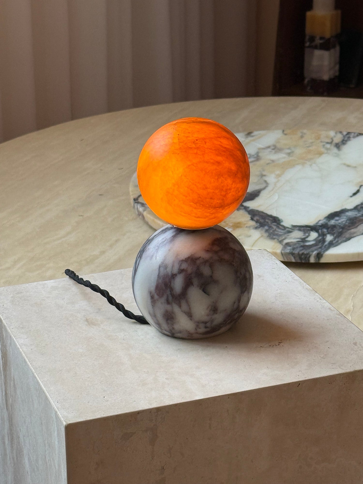 Lucide Marble Table Lamp T1891