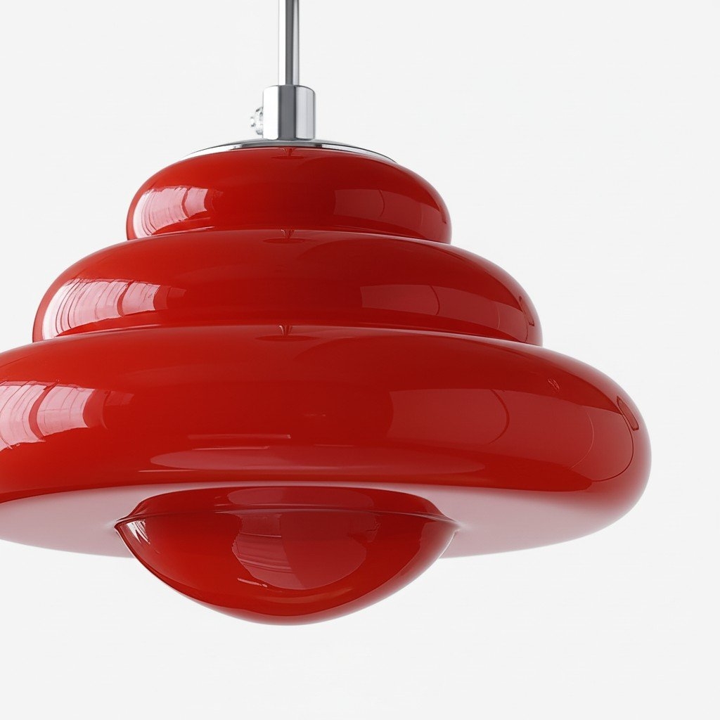 Bomiello Layered Glass Pendant - Modern Minimal Light for Living Room T586