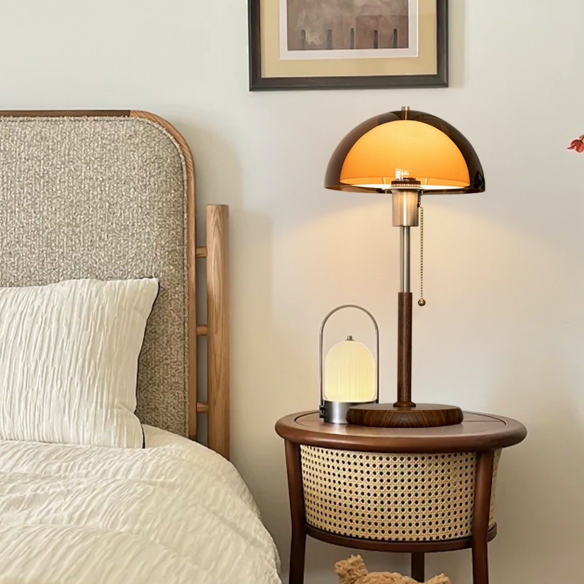 Afterglow Sunset Mushroom-Shaped Table Lamp - Acrylic Lamp for Bedroom S260