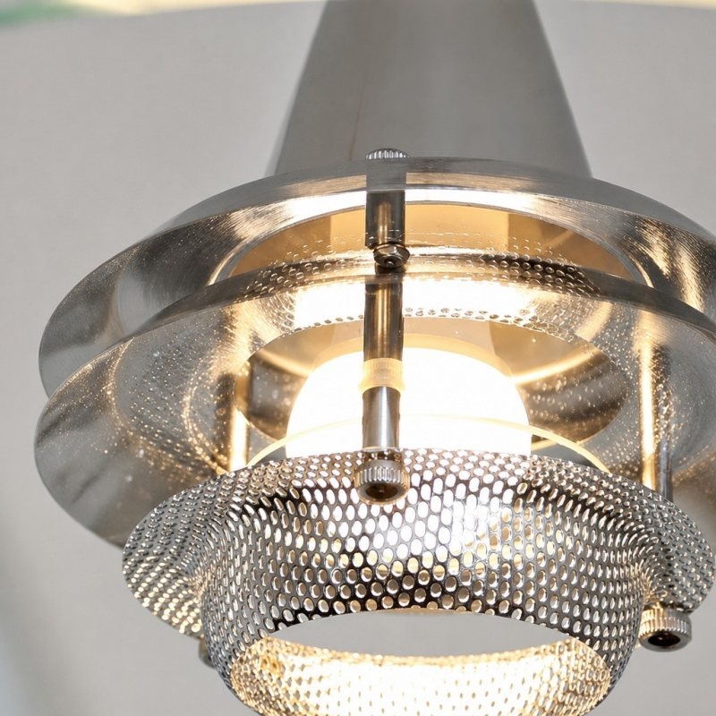 Moxellan Vintage Pendant Light - Modern UFO Pendant Lamp for Dining Room, Studio and Bar T2279