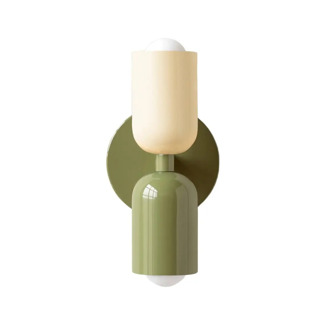 Double Head Up Down Wall Sconce - Modern Metal Ambient Light S94