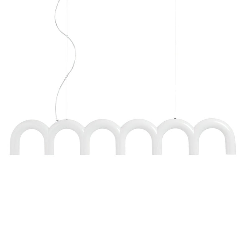 Contemporary M Shaped Circle Chandelier with Elegant Design for Home S367
