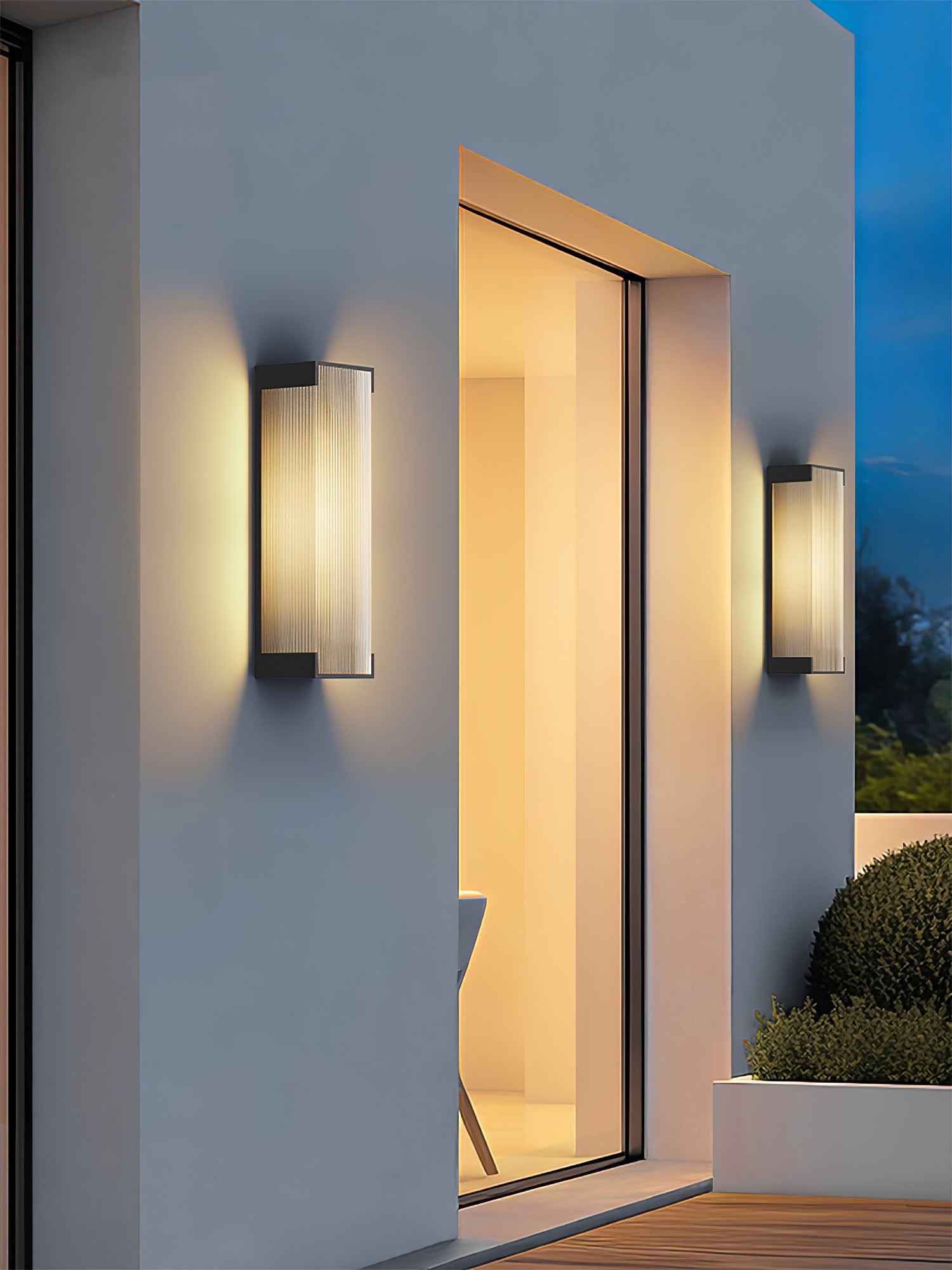 Rectangular Outdoor Wall Light M328