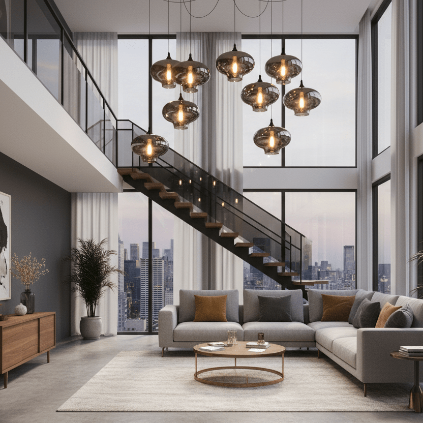 Bottle Pendant Light T1587