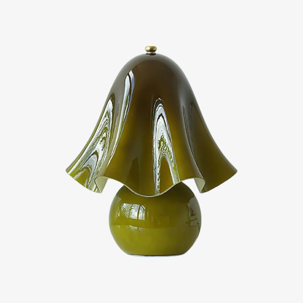 Bellina Sculptural Bell Flower Table Lamp - Accent Lighting for Room T281