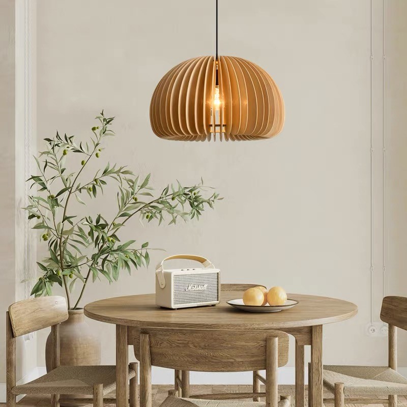 PIE Wooden Pendant Light