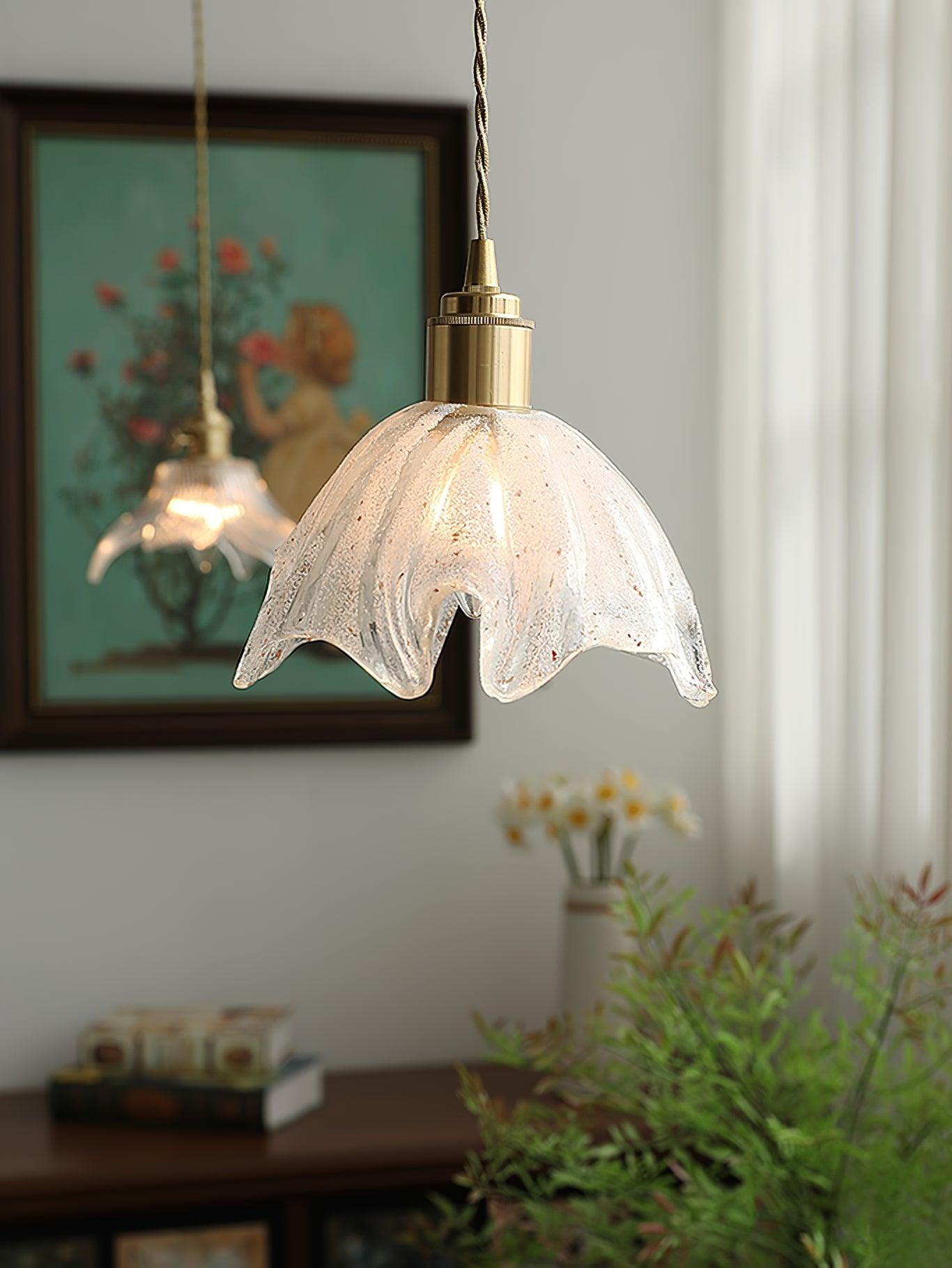 Lotus Crystal Small Pendant Light M539