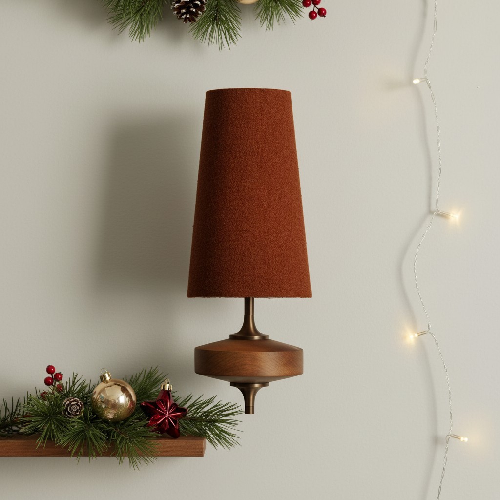 Chrona Rho Fabric Sculpt Wall Lamp - Artistic Contemporary Style T122