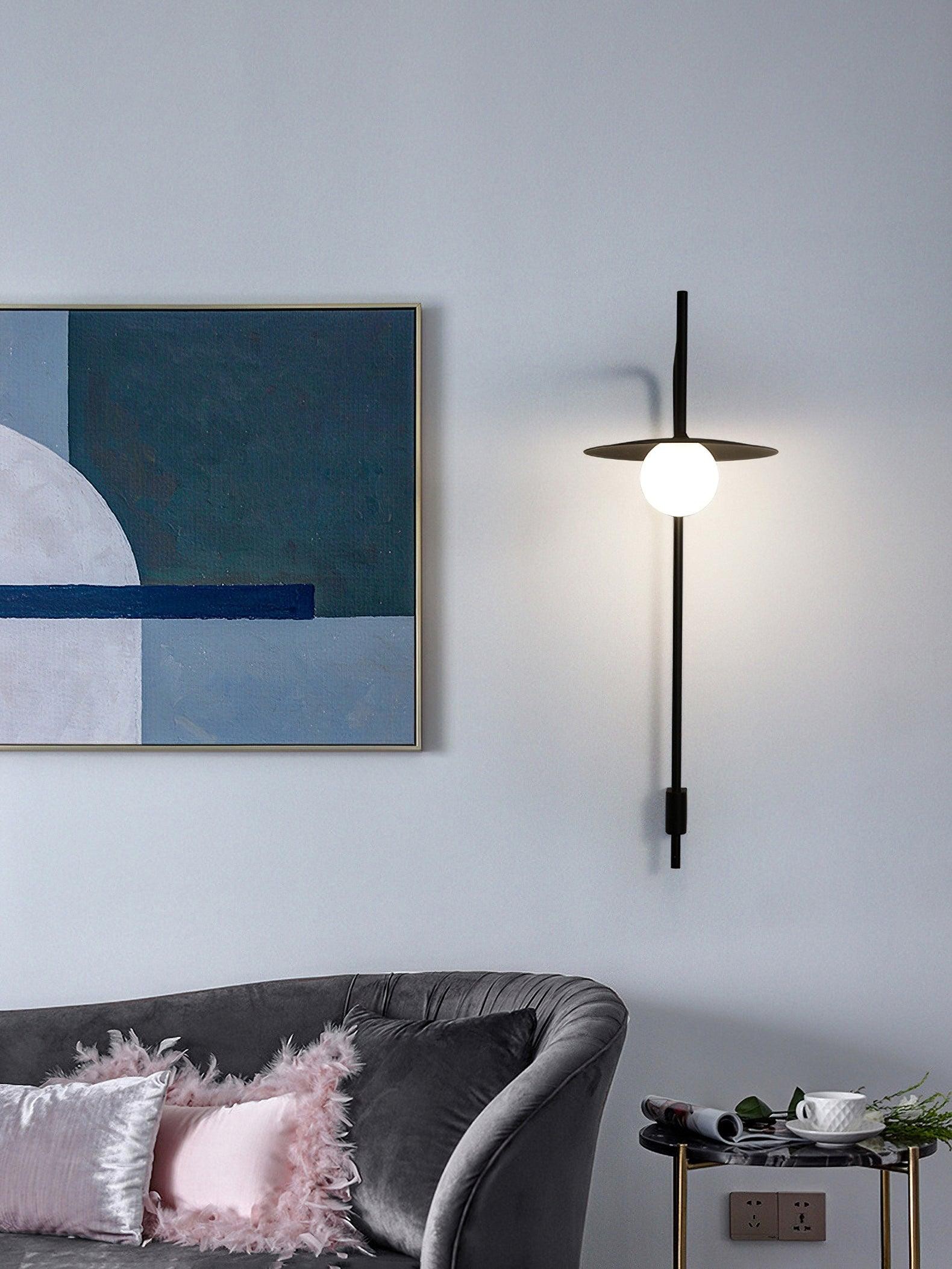 Nordic Swing Arm Wall Lamp for Living Room G26