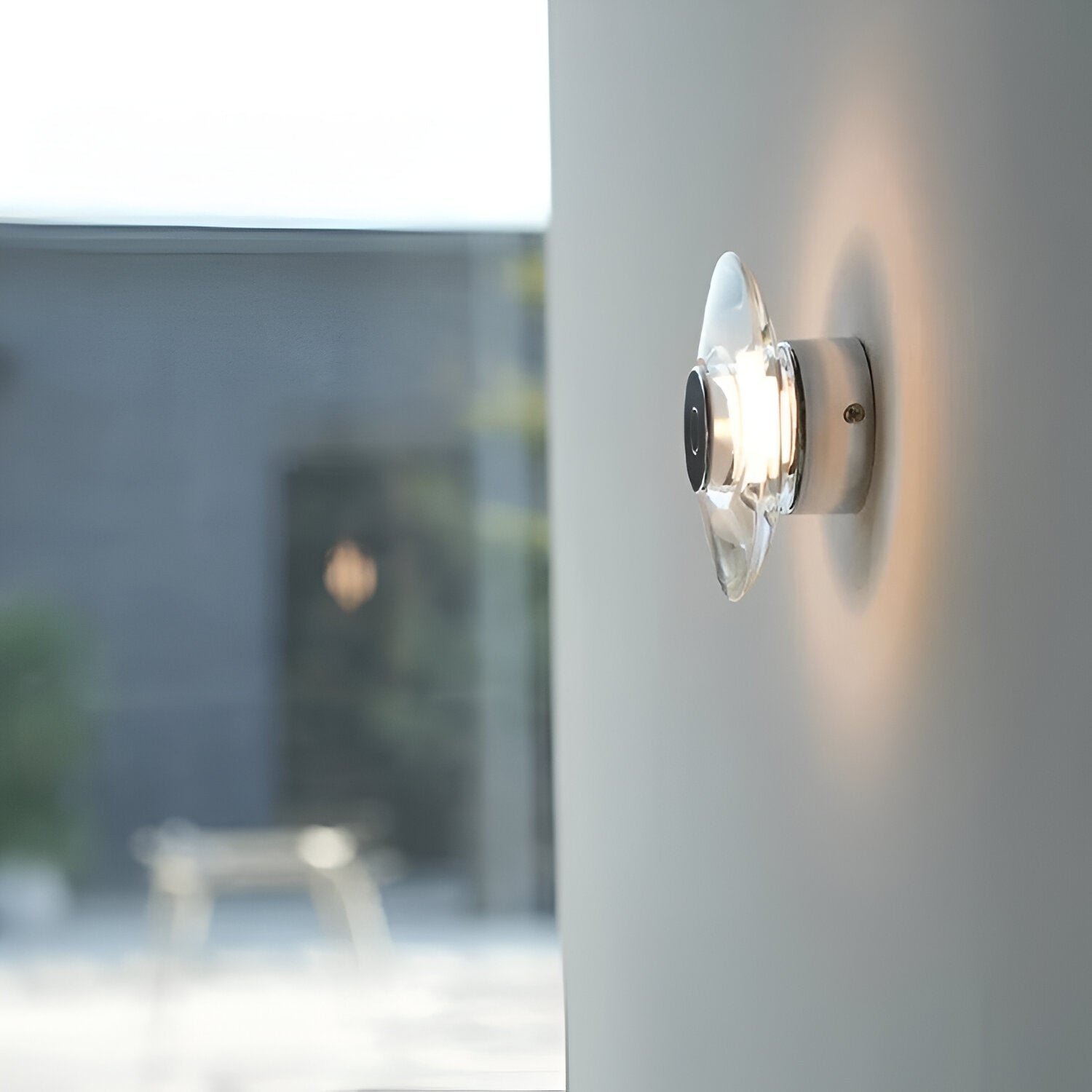 Italian Crystal Minimalist Clementine Wall Light T2182