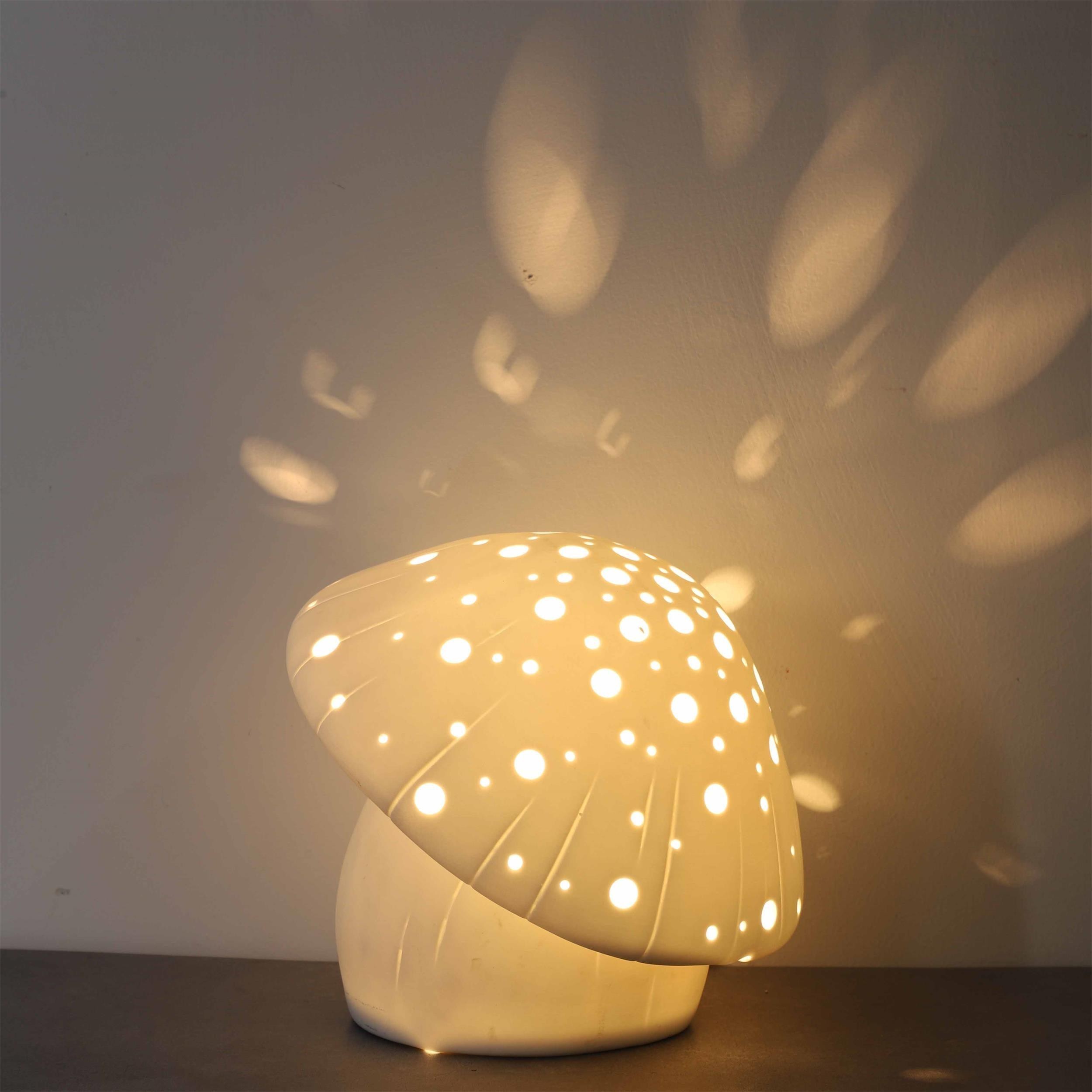 Cartoon Mushroom Skeletonized Table Lamp M363