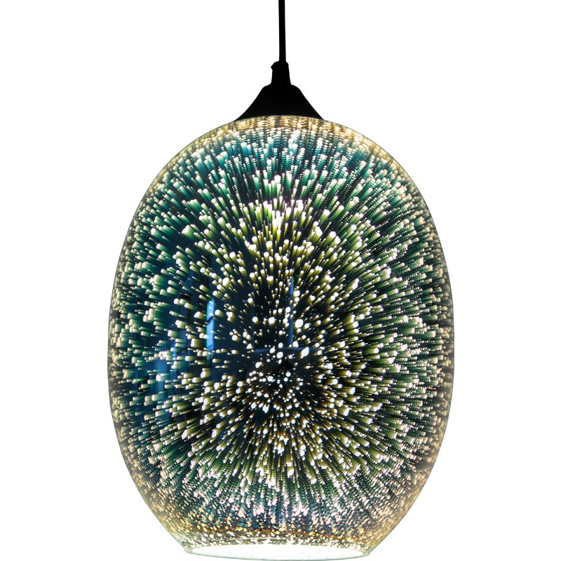 Modern 3D Colorful Nordic Pendant Lamp(Blue Version)