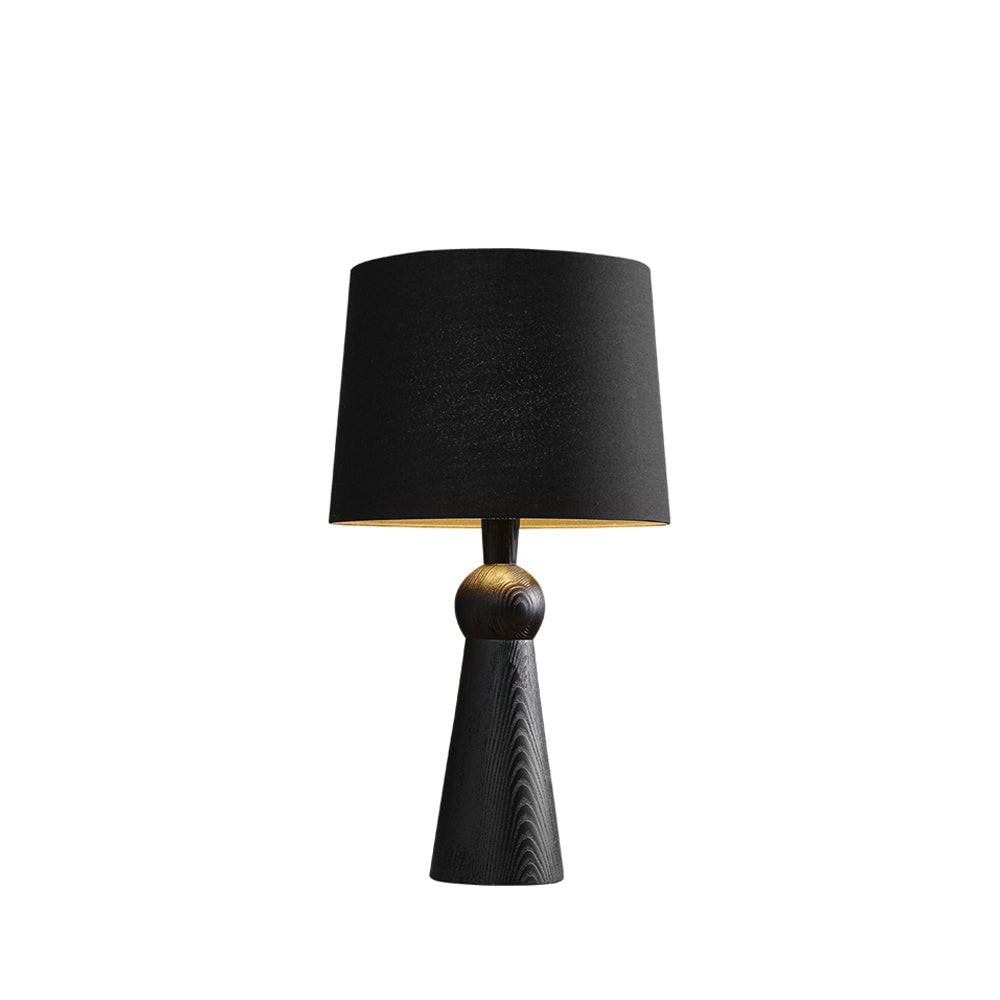 Nordic Retro Solid Wood Fabric Table Lamp M572