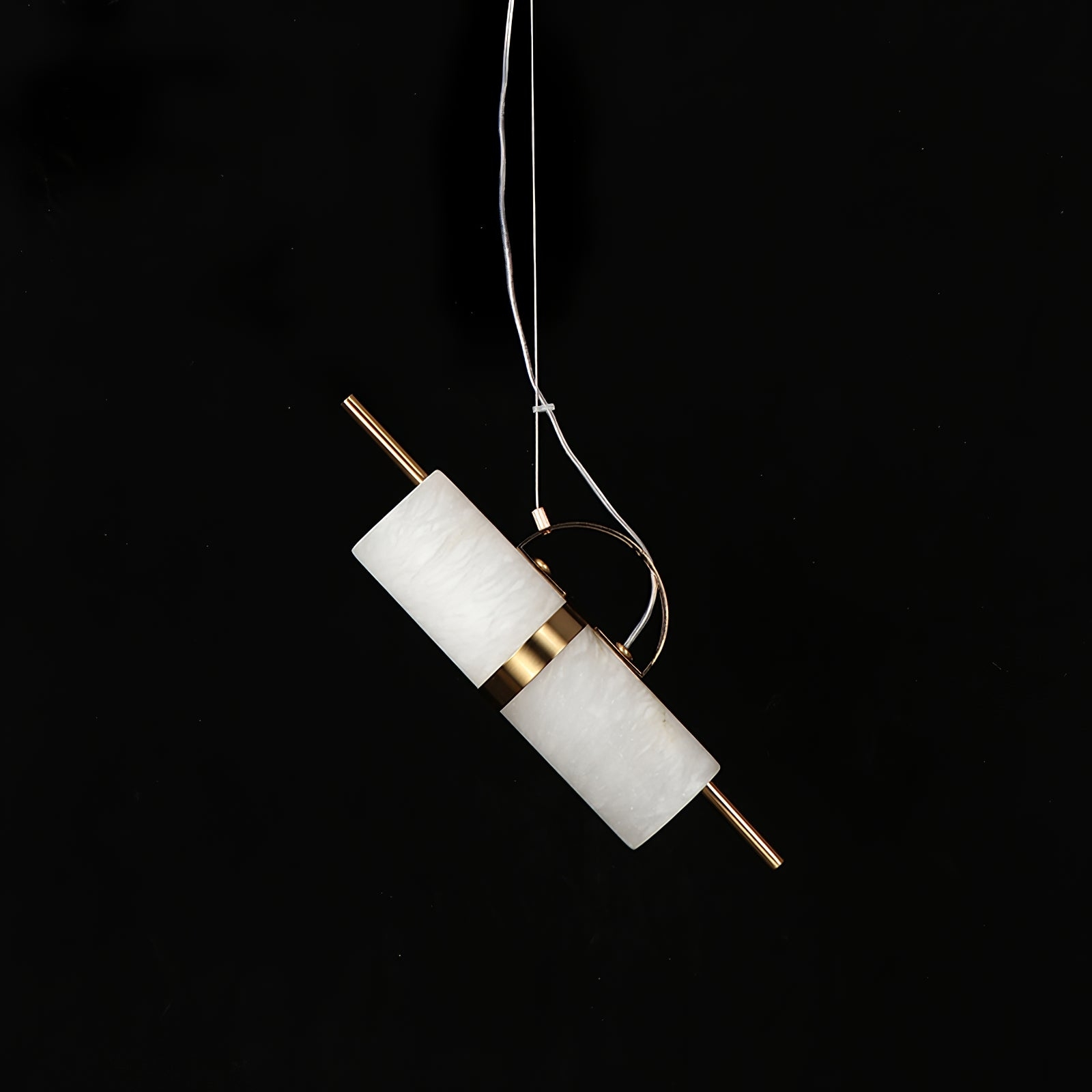 Mini Cylindrical Alabaster Pendant Light T1645