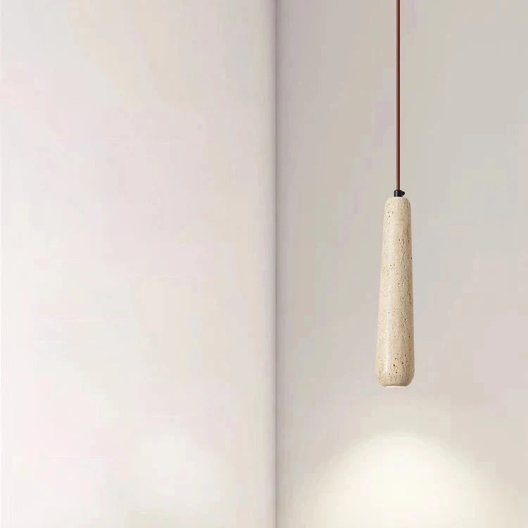 Travertine Tube Pendant Light T2146