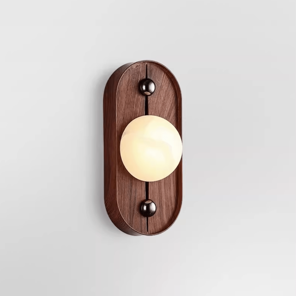 Bezel Alabaster Wall Lamp T1617