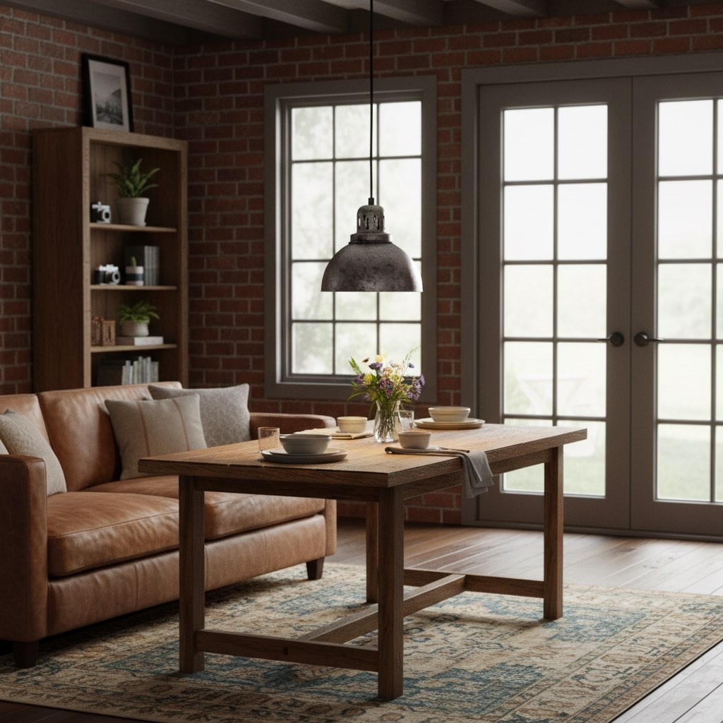 Industrial Iron Pendant Light