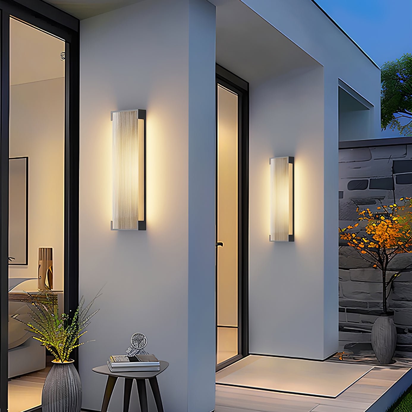 Rectangular Outdoor Wall Light M328