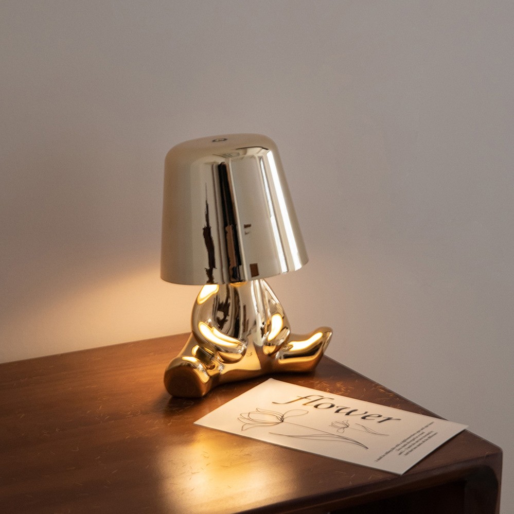Aurabrova Human Figure Table Lamp - Modern Sculptural Design for Living Room