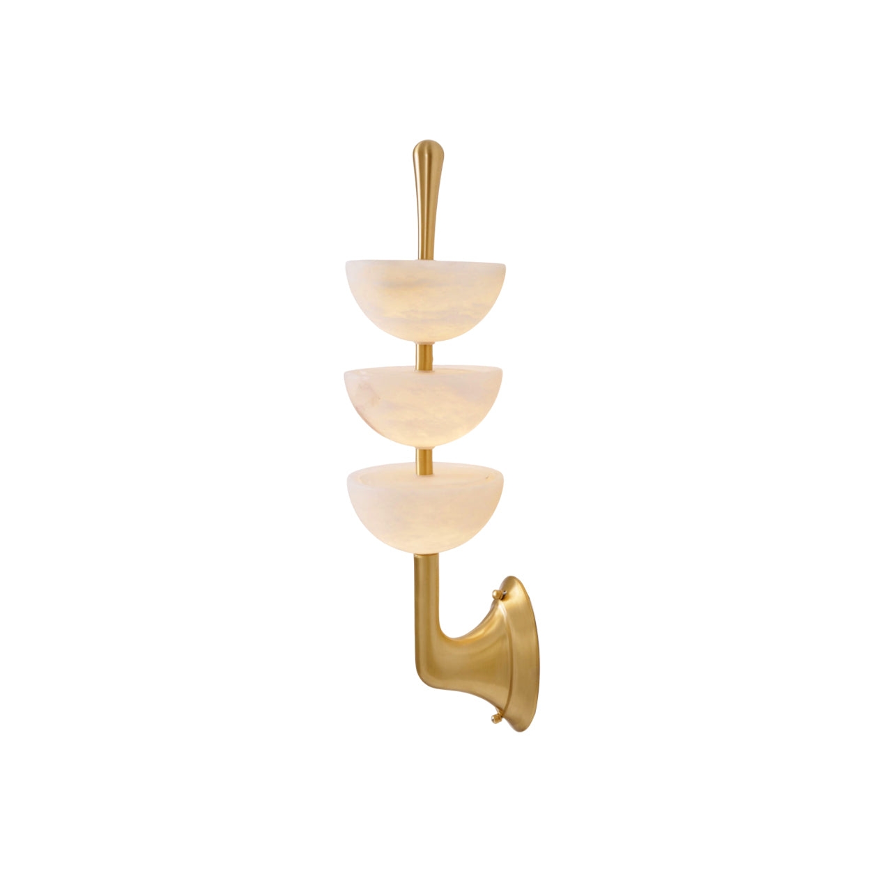 Triple Alabaster Wall Lamp T1789