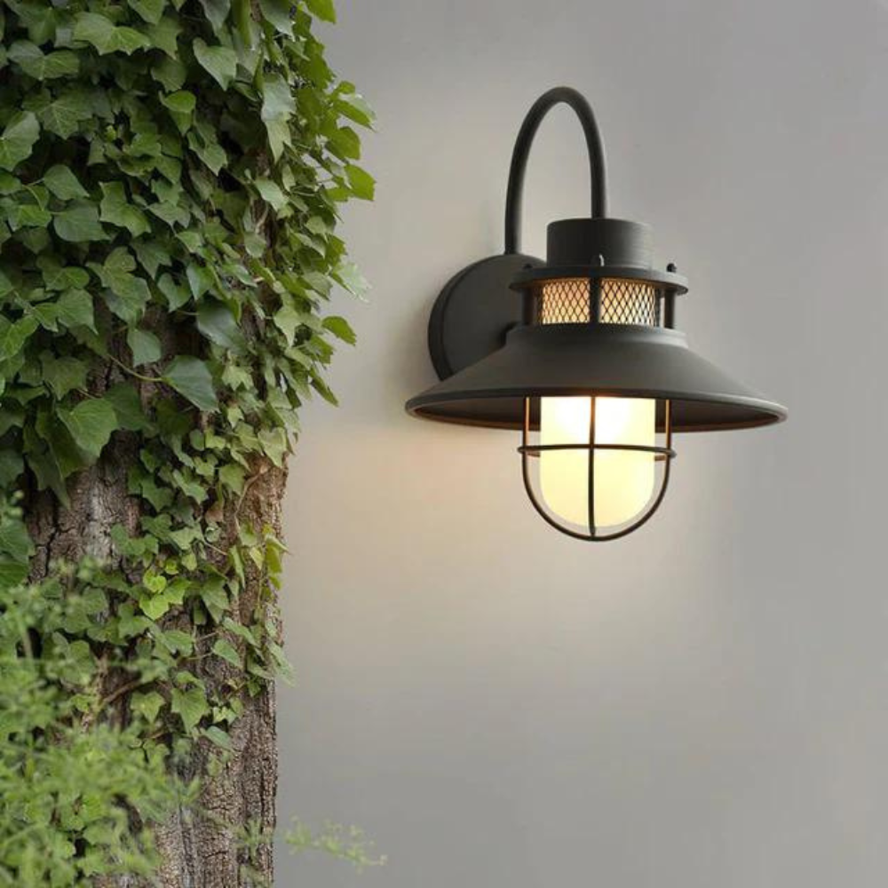 Luminous Outdoor Torch Metal Outdoor Wall Lamp T2031