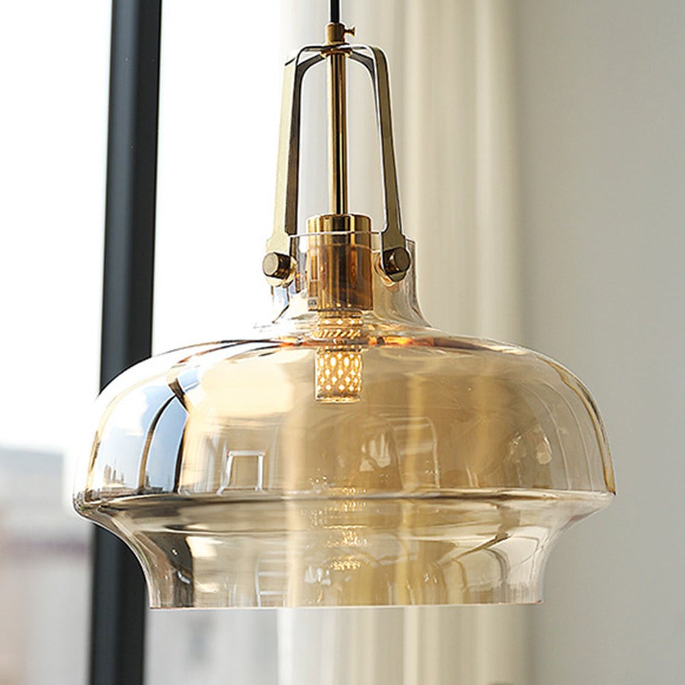 Modern Unique Shaped Fish Tank Glass Pendant Light T166