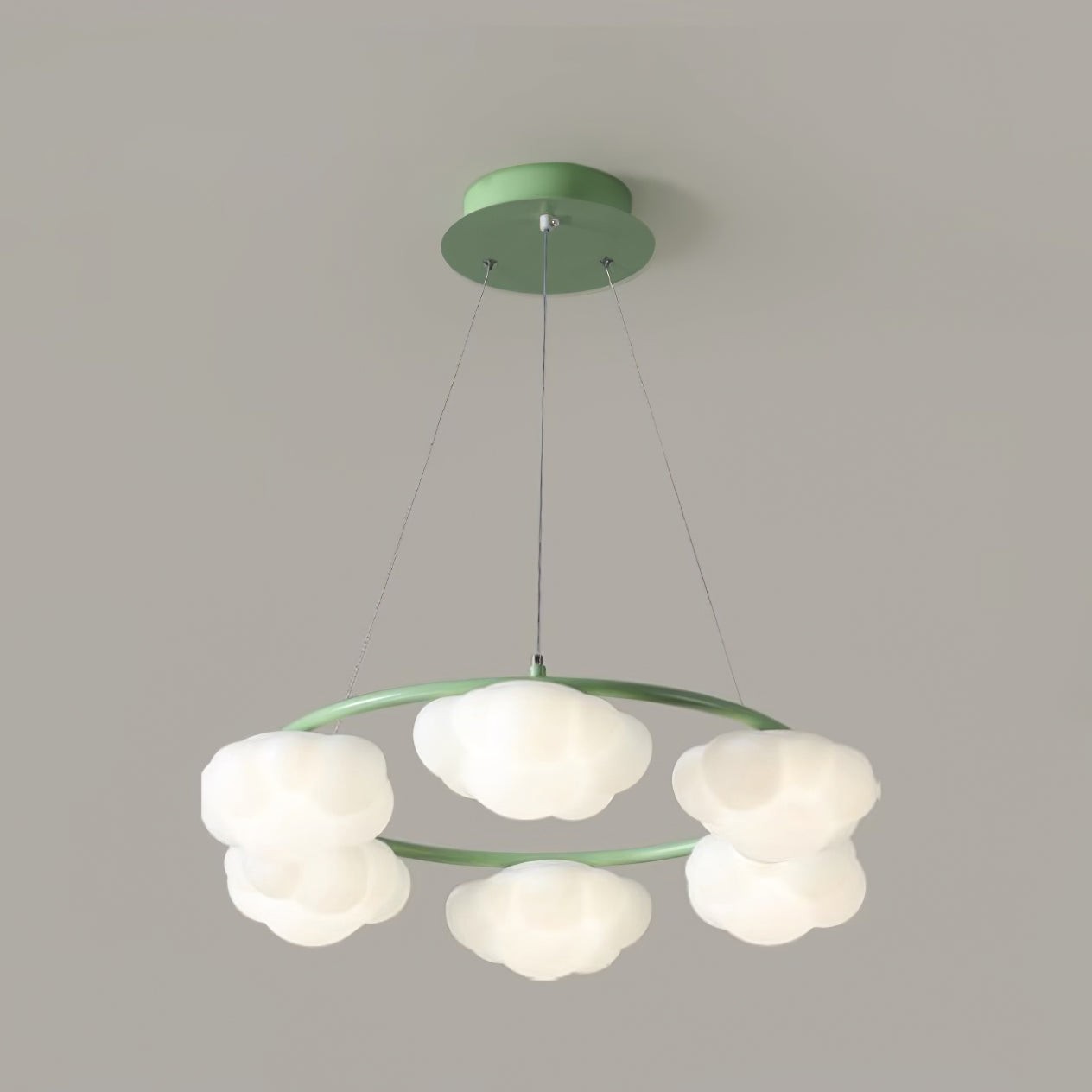 Cream Style Creative Personality Clouds Chandelier M221