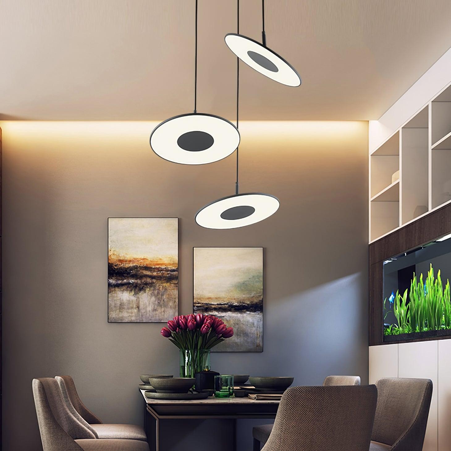 Round Disc Pendant Lamp M378