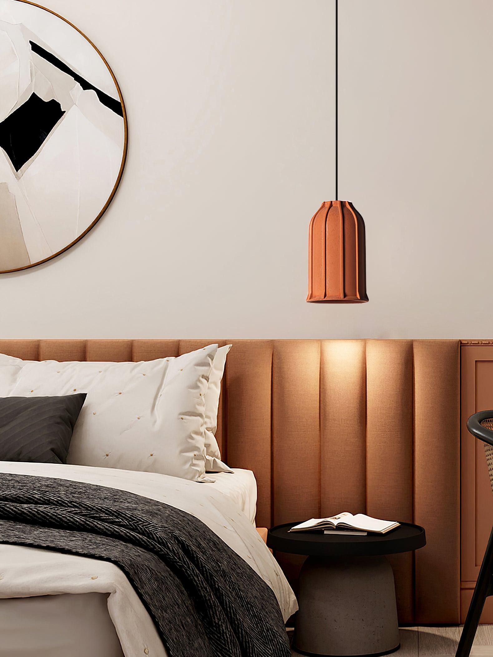 Industrial Style Cement Terracotta Craft Pendant Light M317