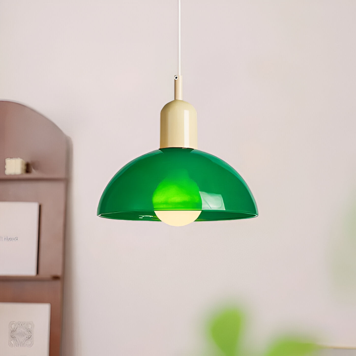 Aurora Nordic Colorful Bowl Pendant Light T2040