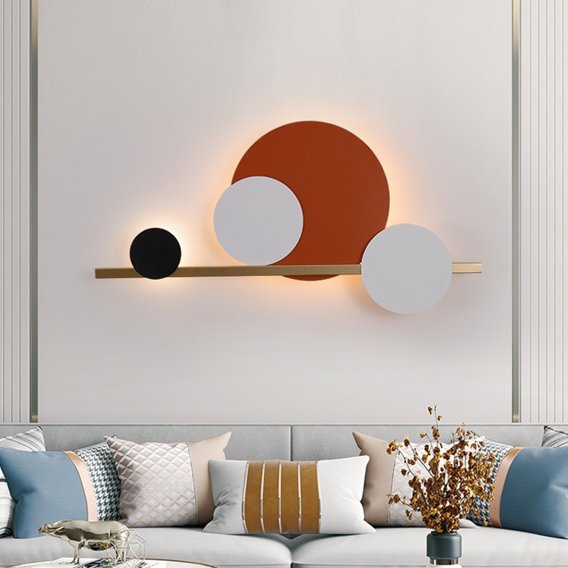 4 Circles LED Wall Lamp